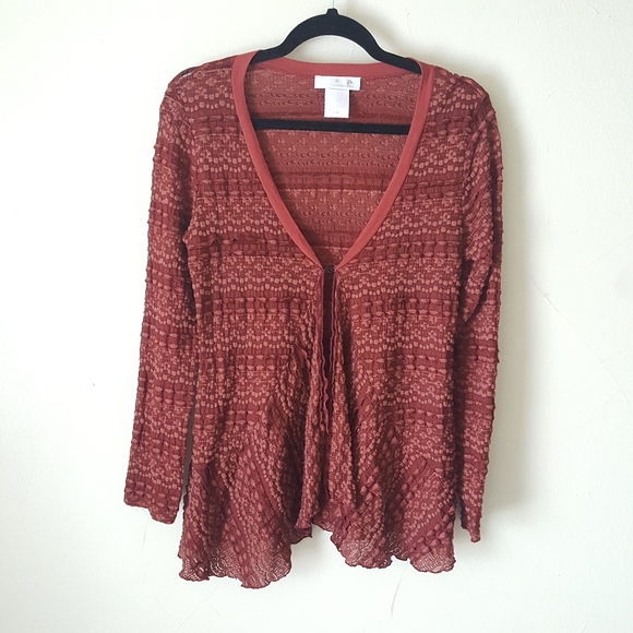 Nordstrom| Ruffle Cardigan - Picture 4 of 9